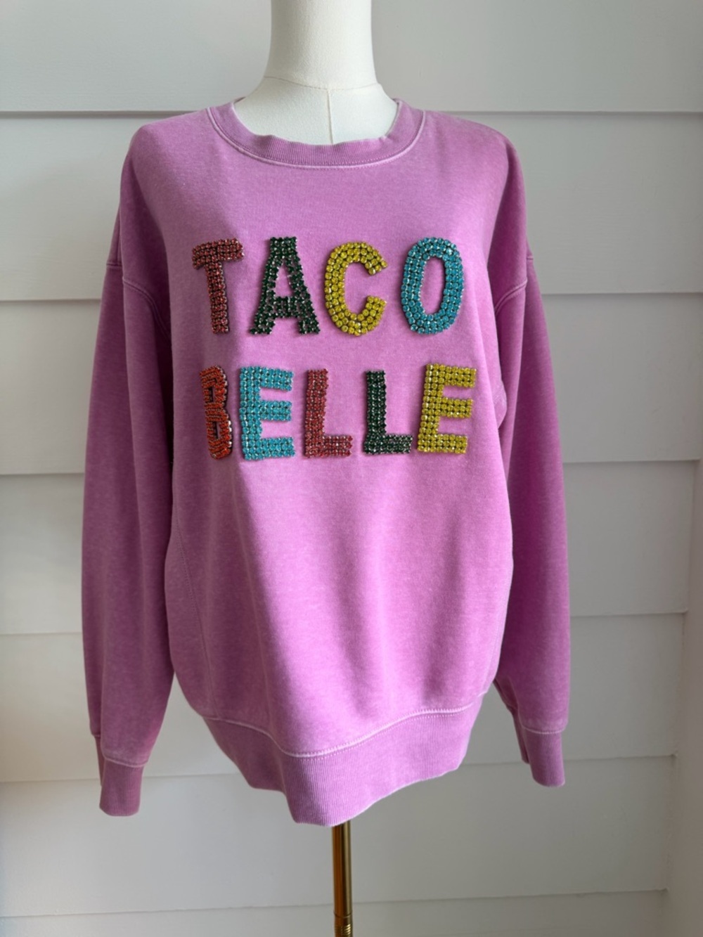 Judith March Taco Belle Sweatshirt size M